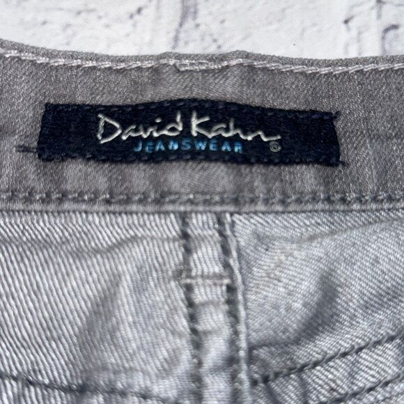 David Kahn Jeanswear Gray Straight Leg Jeans - Picture 4 of 7